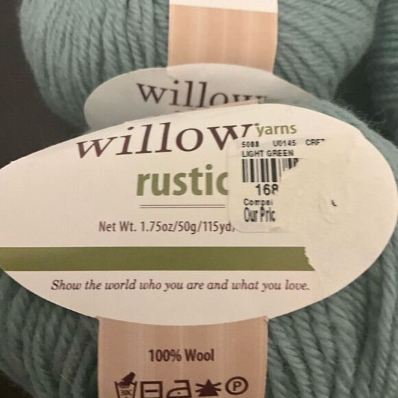 Brand New Lot of 4 Willow Yarns Rustic Serpentine Color 0020 Arts Crafts - Picture 9 of 9